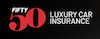 50Fifty Luxury Car Insurance Company Logo